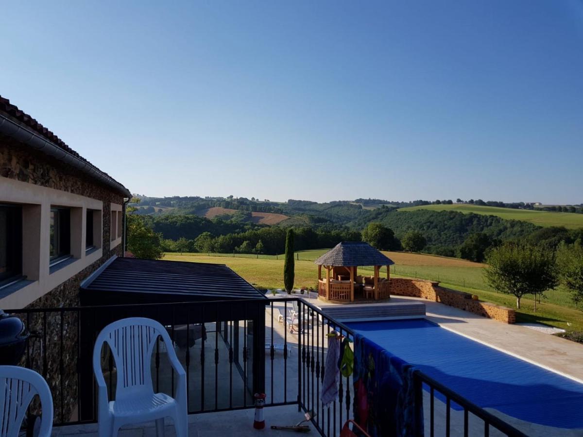 Le Puech De Nalbe Villa Villefranche-dʼAlbigeois Buitenkant foto